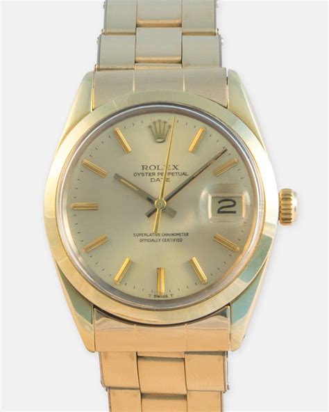 rolex 1550 gold cap|rolex oyster perpetual date.